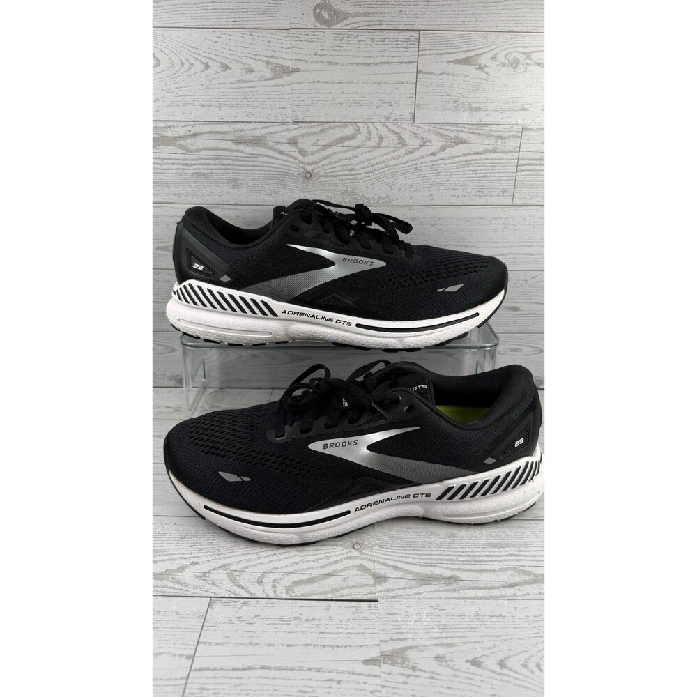 Brooks Adrenaline GTS 23 1203811D004 Black White 11.5D Women's Running Shoes #47